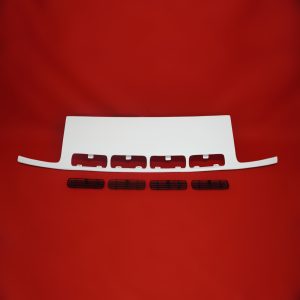 924 / 944 Vented Nose Panel With 4 Black Grills